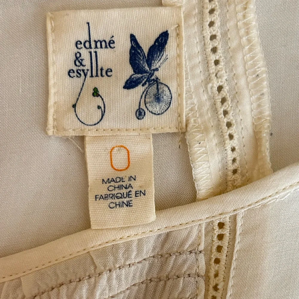 Women's Anthropologie Edme & Esyllte Easy As Pie Paisley Corduroy Dress BOHO 0